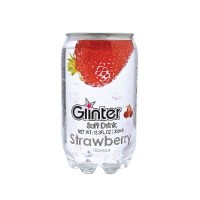 GLINTER Strawberry Soft Drink 350ml/can