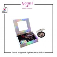 [Ready Stock]Gouni Magnetic Eyelashes-4 pairs different style lahes