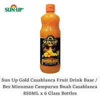 Sun Up Gold - Casablanca Mixed Fruit & Vegetable Drink Base (6 bottles x 850ml)