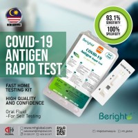 BERIGHT COVID-19 ANTIGEN RAPID TEST ORAL FLUID HOME USE