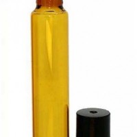 10ml brown amber roller essential oil glass bottle