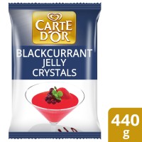 Carte d'Or Jelly Crystals - Blackcurrant Carte d'Or 440g (12 Units Per Carton)