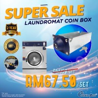 LAUNDRY COIN BOX ( SMALL ) FOR COIN OPERATED MACHINE
