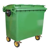 4 Wheel Waste Bin -Mobile garbage bin(evolution) 660liter