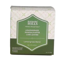Rhymba Hills® Lemongrass Blend 20 Tea Sachets [12 Boxes / Carton] (240 Units Per Carton)
