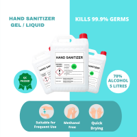 70% ALCOHOL ( IPA) Hand Sanitizer 5 Litre