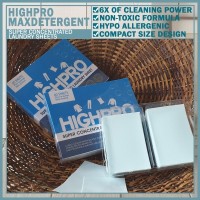 [READY STOCK] Highpro Super Concentrated Laundry Sheets (60 PLY per BOX)
