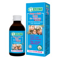 Hurix's Fever & Cold Syrup for Children (12 Units Per Outer)