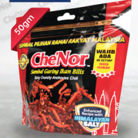 Che'Nor - Sambal Garing Ikan Bilis + -50gm x 80 pieces ( 1 carton)