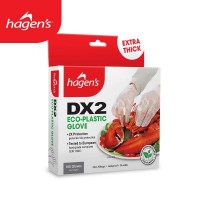 Hagen's DX2 HDPE Eco-Plastic Glove (ctn x 100 boxes x 100pcs)