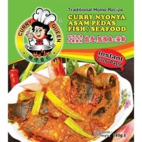 Curry Queen, Nyonya Asam Pedas Seafood Curry Paste 180 g (96 Units Per Carton)