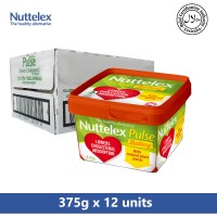NUTTELEX MARGARINE SPREAD WITH PULSE BUTTERY 375G X 12