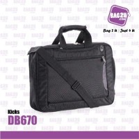Bag2u Document Bag + Laptop Bag (Trio Use) (Black) DB670 (1000 Grams Per Unit)