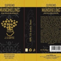JG Coffee Beans - Supremo Mnadheling (36 Units Per Carton)
