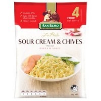 SAN REMO La Pasta Sour Cream & Chives 120gm Pack (6 Units Per Carton)