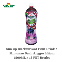 Sun Up - Blackcurrant Ready-To-Drink Fruit Drink (12 bottles x 1500ml)