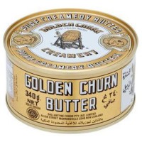 GOLDEN CHURN Canned Butter Pure Creamery Butter 340g Can (24 Units Per Carton)