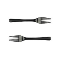 7'' luxury plastic cutlery fork (2000 Units Per Carton)