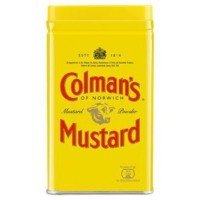 COLMAN'S MUSTARD Powdered Mustard 57gm Bottle (24 Units Per Carton)